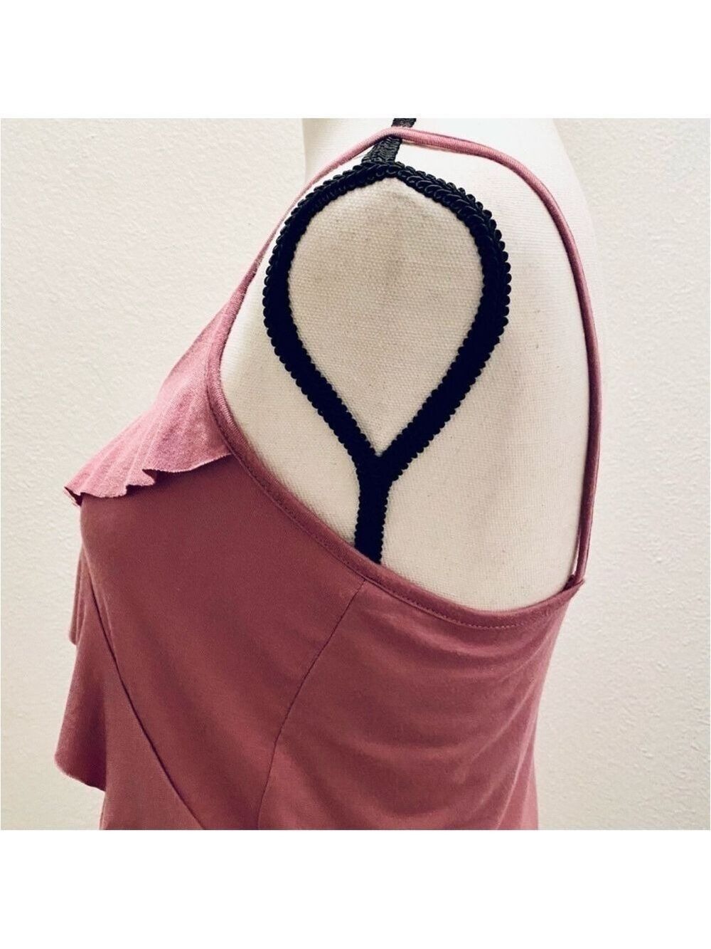 Pink Ruffle Romper Size Small - Picture 8 of 11
